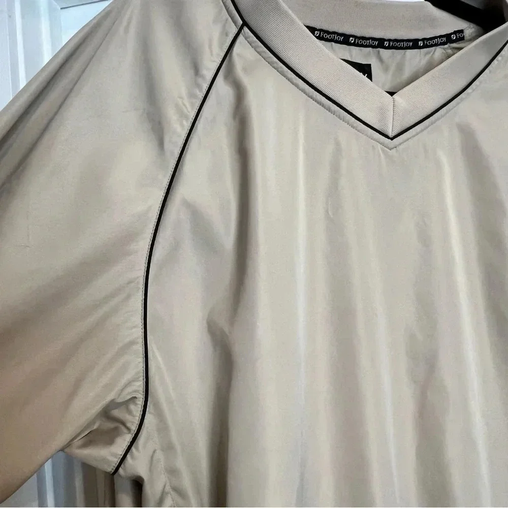FootJoy FJ Men’s Tan Pullover Windbreaker. Size‎ XL.
